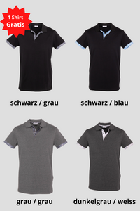 Herren 4 für 3 Kombo Edelweiss Polo