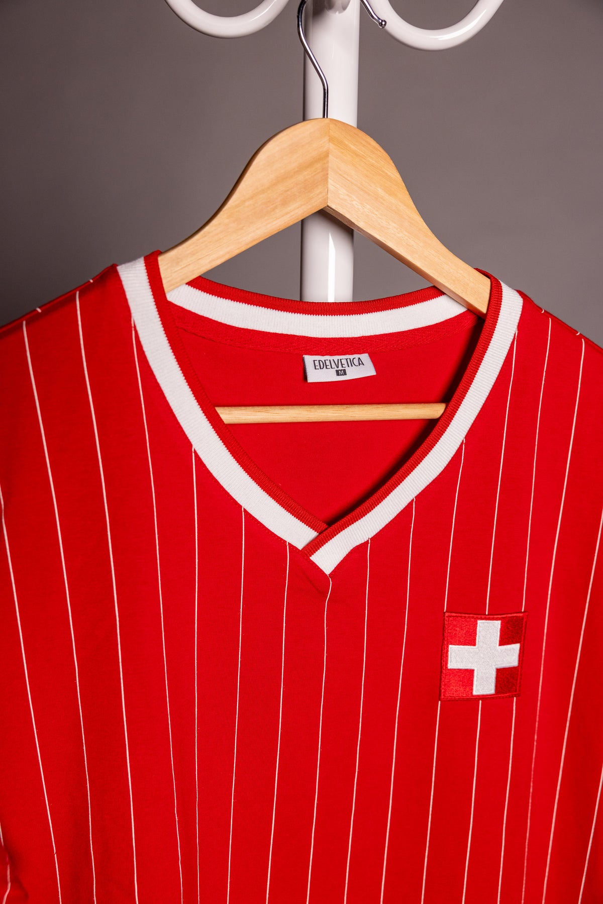 Schweizer Shirt Herren Fan Edelvetica (ab 05.06 wieder alle Grössen verfügbar)