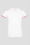 Herren-T-Shirt mit Edelweiss-Motiv am Armabschluss von Edelvetica