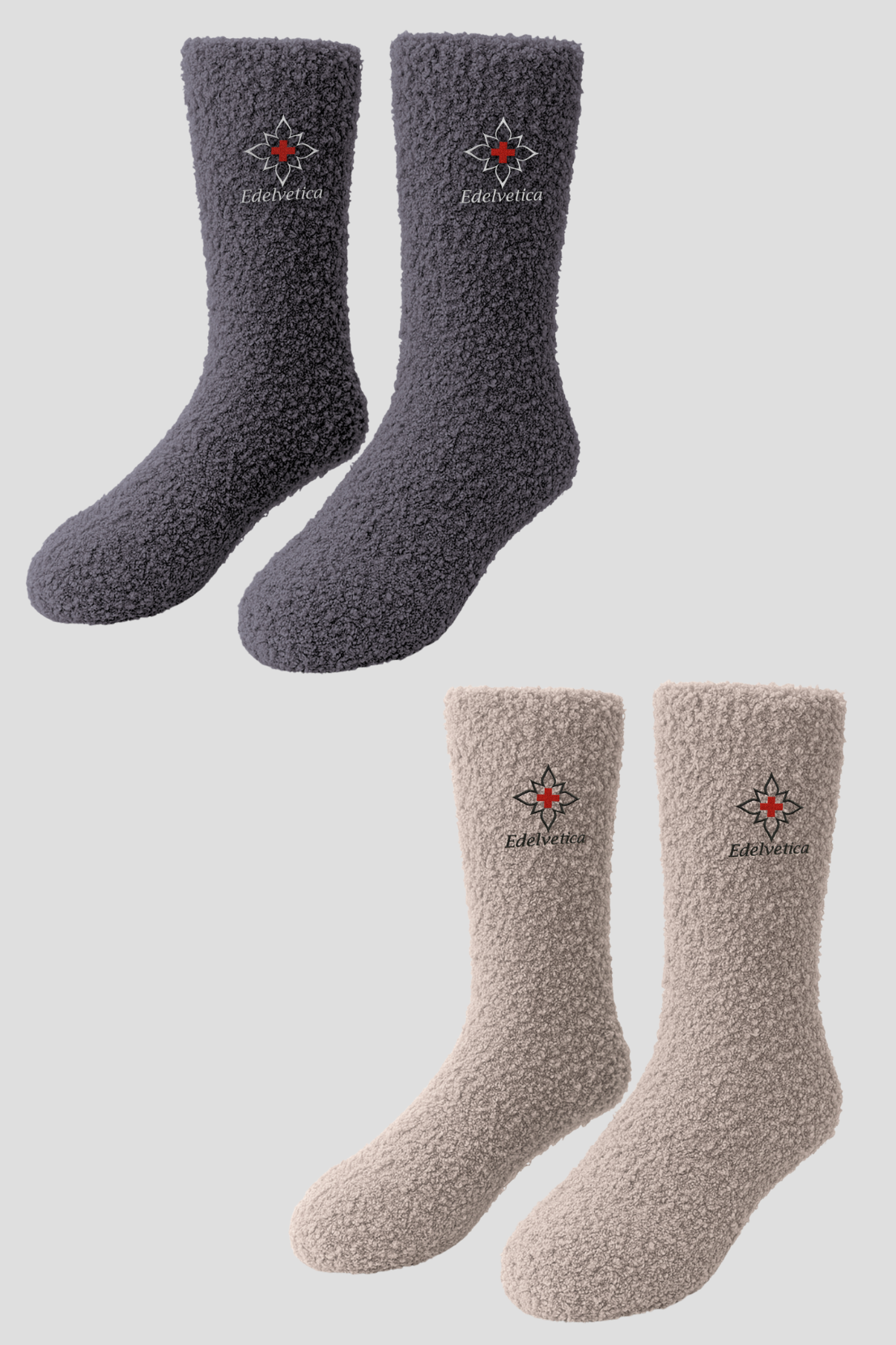 Kuschelsocken Edelvetica