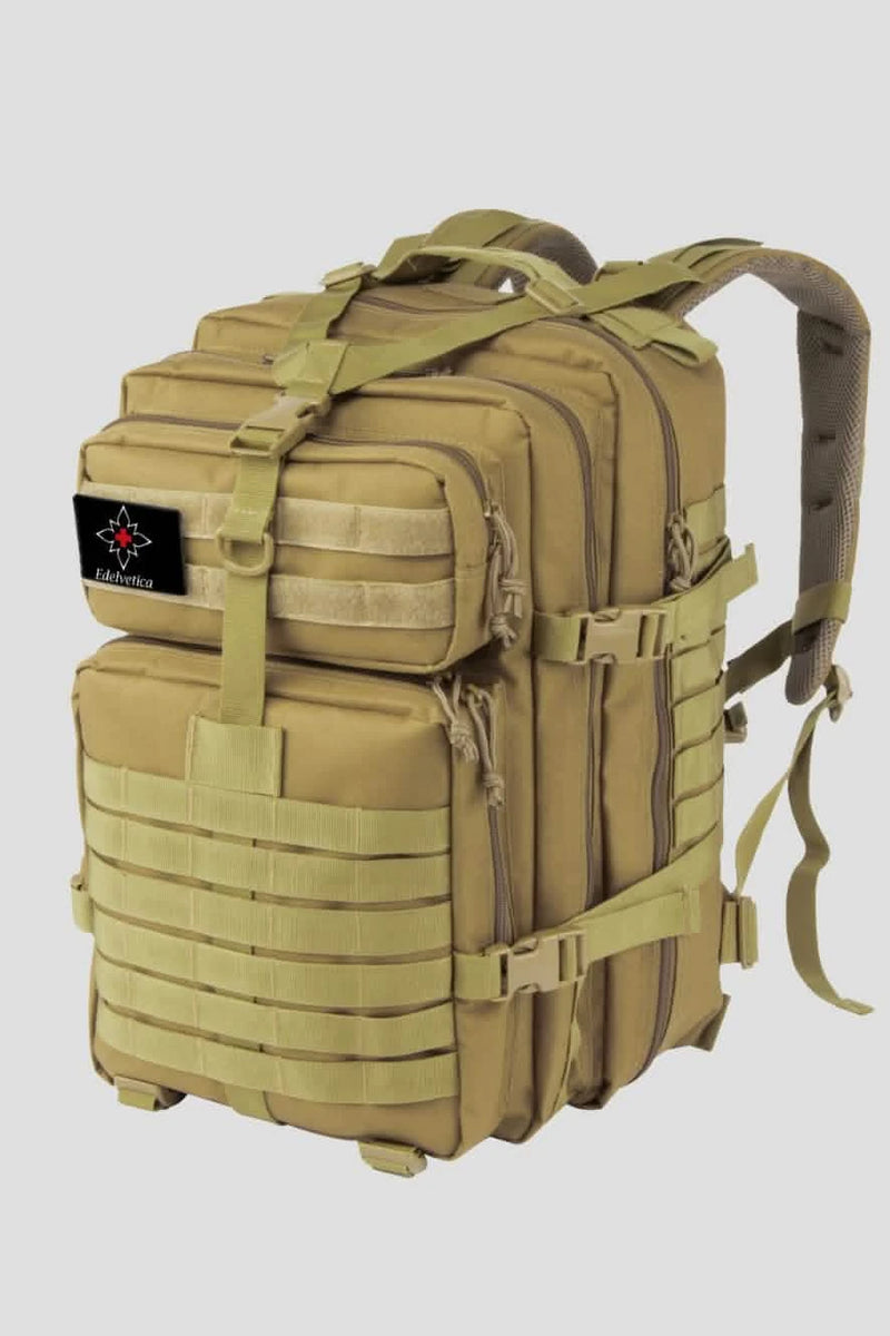 Outdoor-Rucksack (45 Liter) inkl. 2x Edelvetica Klettabzeichen