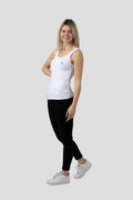 Damen Edelweiss-Tank-Top – Weicher, elastischer Stoff für hohen Tragekomfort. Perfekt für warme Tage und sportliche Aktivitäten. Schweizer Design von Edelvetica.