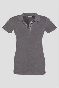 Damen Edelweiss Polo Shirt Krageninnenseite