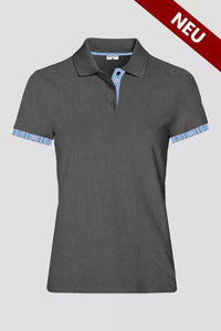 Polo Shirt Edelweiss Krageninnenseite & Armabschluss Damen