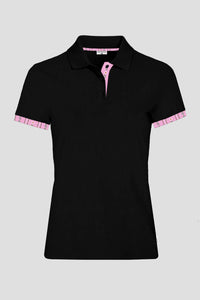 Polo Shirt Edelweiss Damen mit einzigartigem Kragen- und Armabschlussdesign von Edelvetica