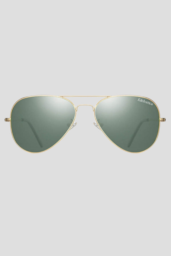 Piloten-Sonnenbrille von Edelvetica mit UV 400 Schutz und ISO-Zertifizierung