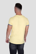 Herren-T-Shirt mit Edelweiss-Motiv am Armabschluss von Edelvetica