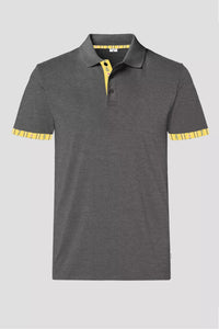Polo Shirt Edelweiss Krageninnenseite & Armabschluss Herren