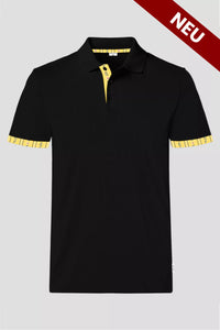 Polo Shirt Edelweiss Krageninnenseite & Armabschluss Herren