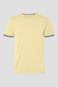 Herren-T-Shirt mit Edelweiss-Motiv am Armabschluss von Edelvetica