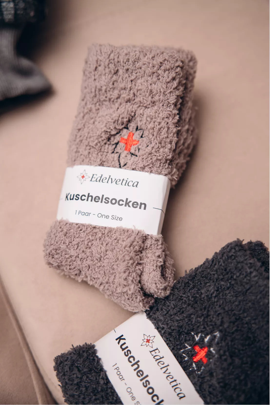 Kuschelsocken Edelvetica