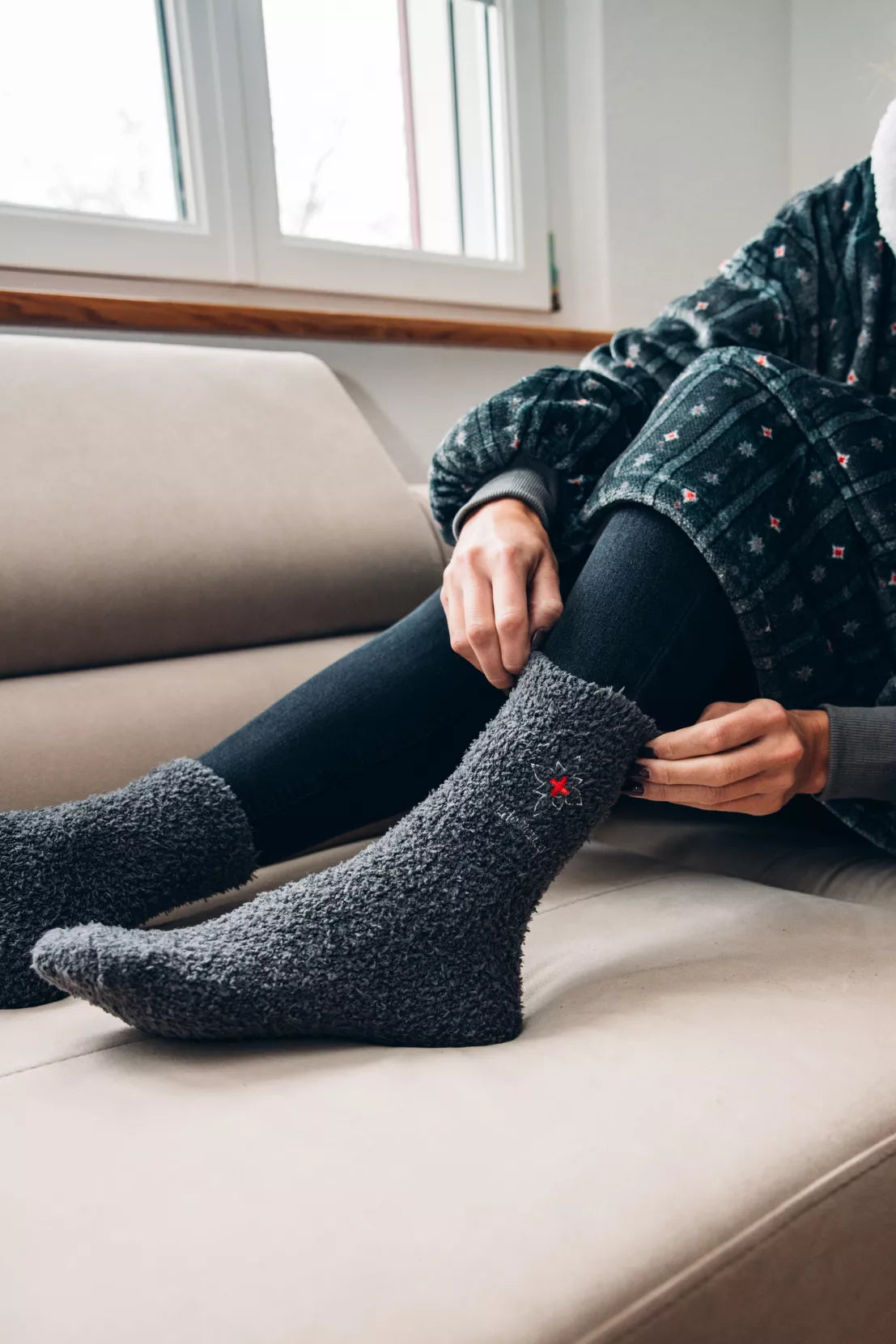 Kuschelsocken Edelvetica