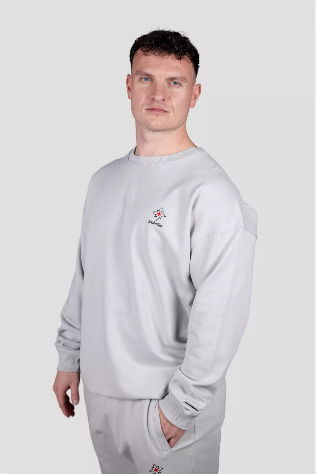 Sweatshirt Edelweiss Light Herren