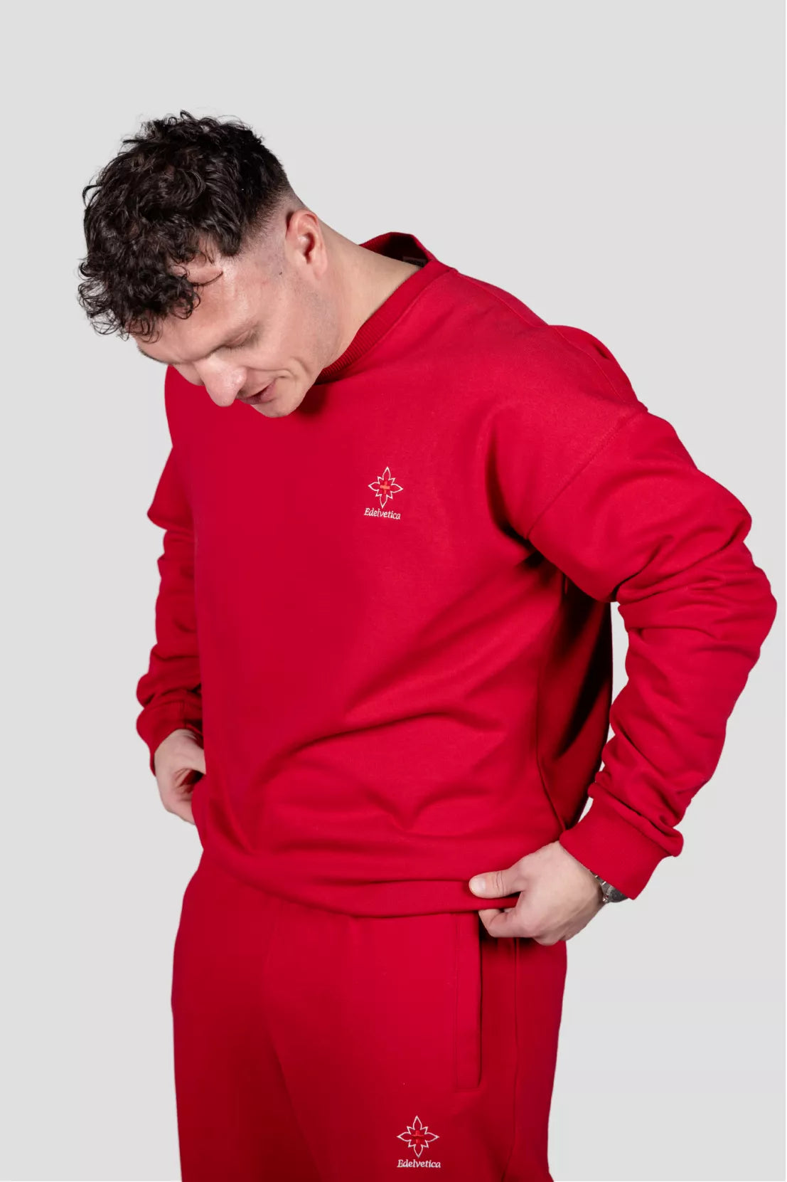 Sweatshirt Edelweiss Light Herren