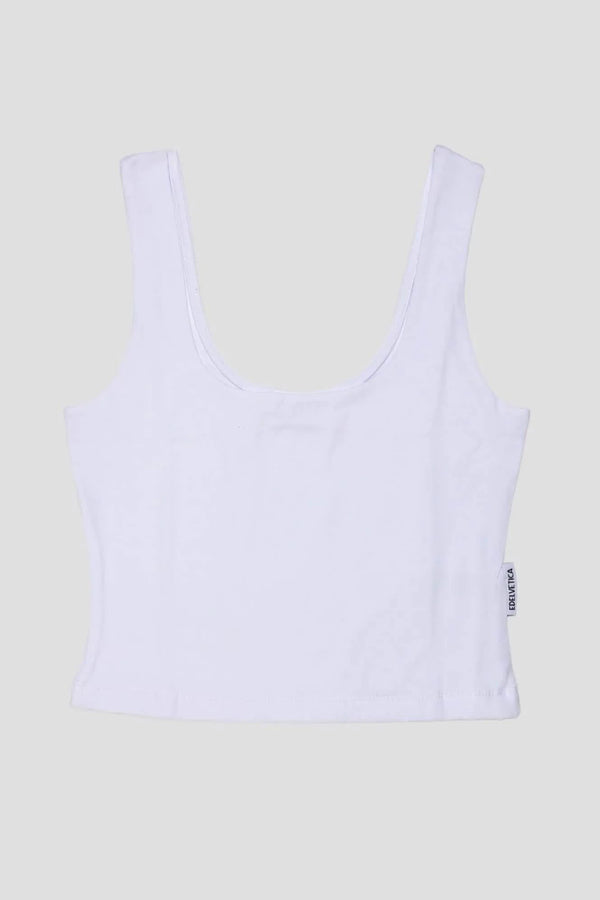 Tank Top Edelvetica kurz Basic Damen