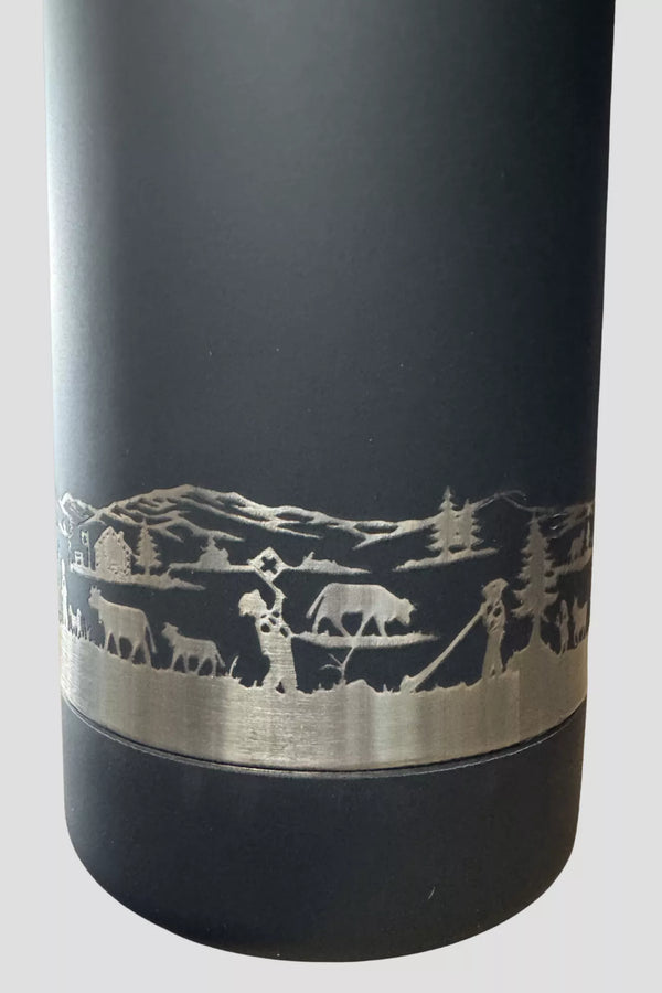 Thermo-Flasche Scherenschnitt Edelvetica 750ml