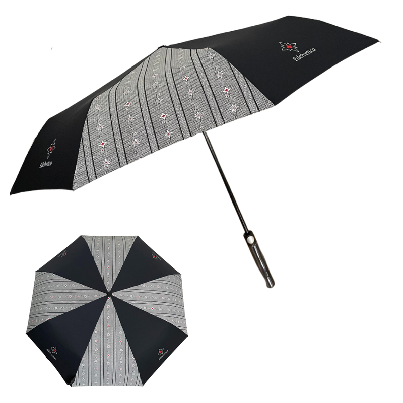 Edelvetica Edelweiss-Regenschirm