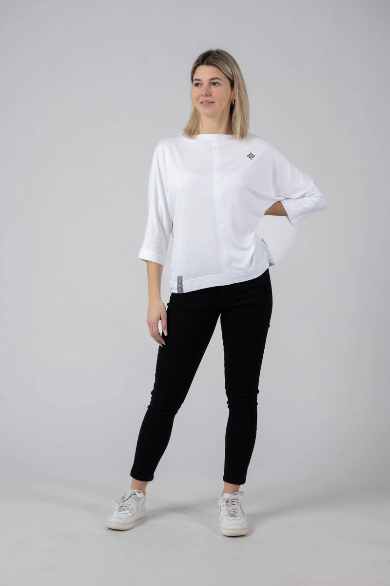 Damen Edelweiss Fledermaus Shirt